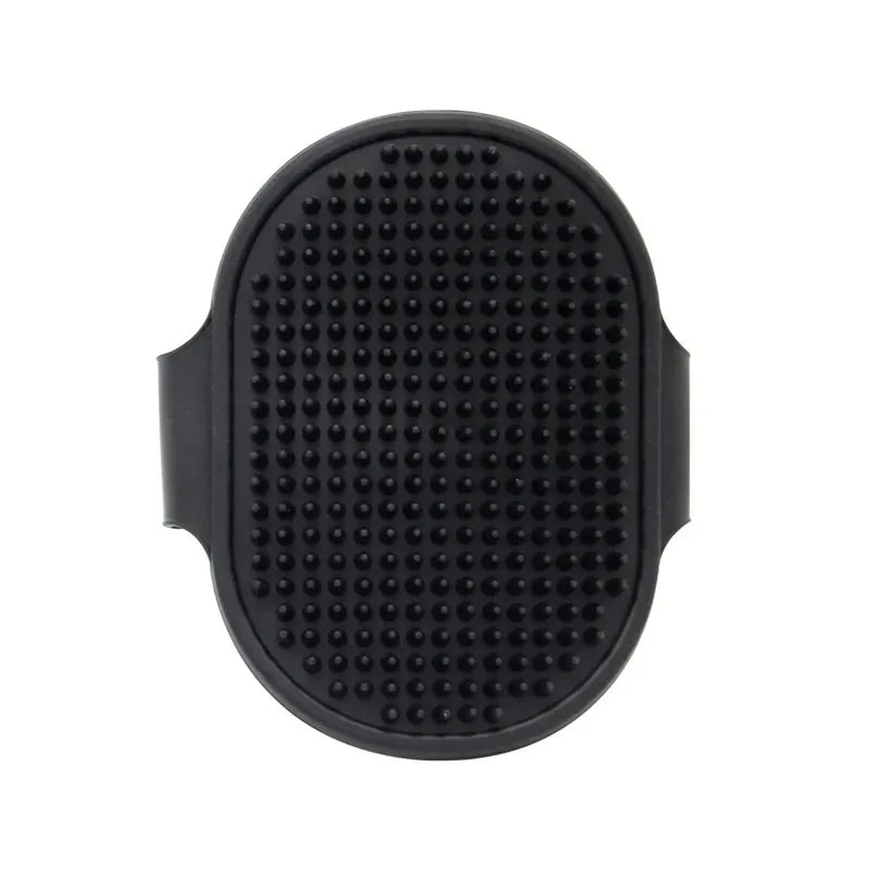 Pet Grooming Bath Gloves – Silicone Hair Remover & Scrubber