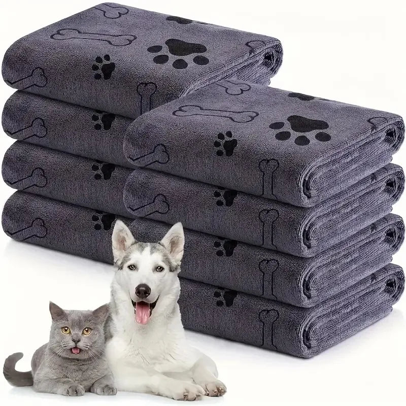 Quick-Drying Microfiber Dog Towel – Super Absorbent
