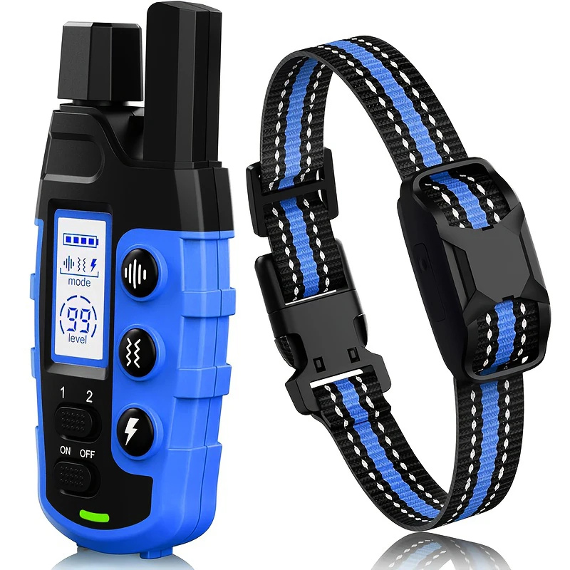 Dog Training Collar – Waterproof with Remote Shock & Vibration