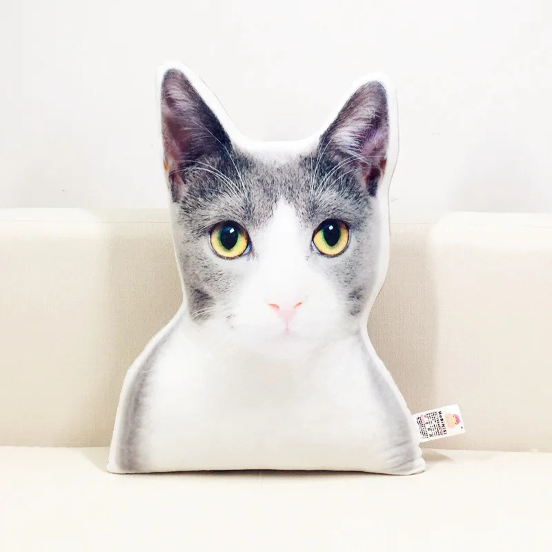 Custom Photo Pet Pillow – Personalized Dog & Cat Picture Cushion