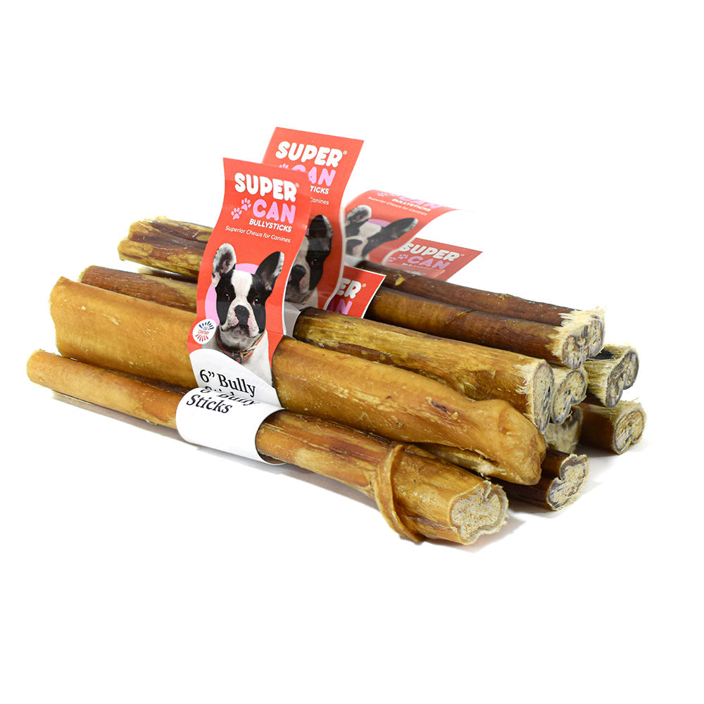 6" Jumbo Bully Sticks (10-Pack)