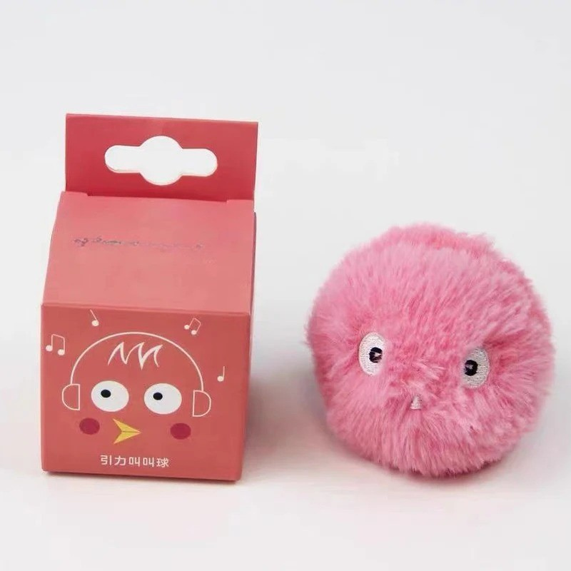 Interactive Ball Smart Cat Toys – Plush Electric Catnip Training Toy