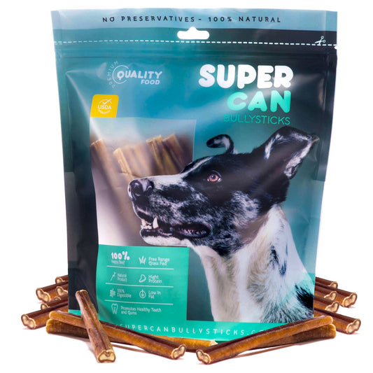 6" Junior Bully Sticks (25 sticks bag)