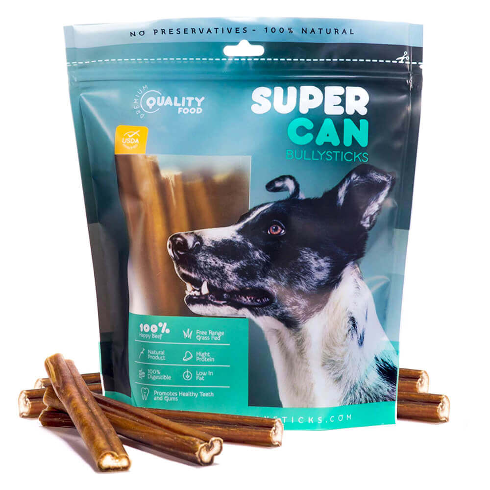 6" Standard Bully Sticks (25-Pack)