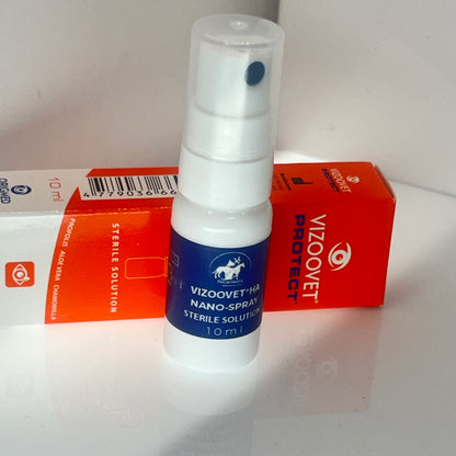 Vizoovet®Plus - Bruma Lubricante para Ojos con Hialurón. 