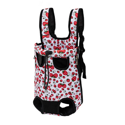 Adjustable Pet Backpack Carrier for Cats & Small Dogs