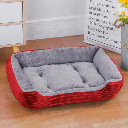 Color Square Winter Warm Pet Bed – Dog & Cat House