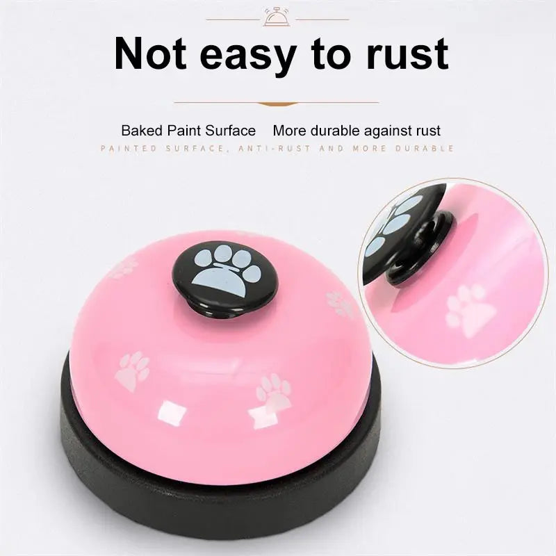 Pet Training Dinner Bell Toy – Interactive Training Tool for Dogs & Cats