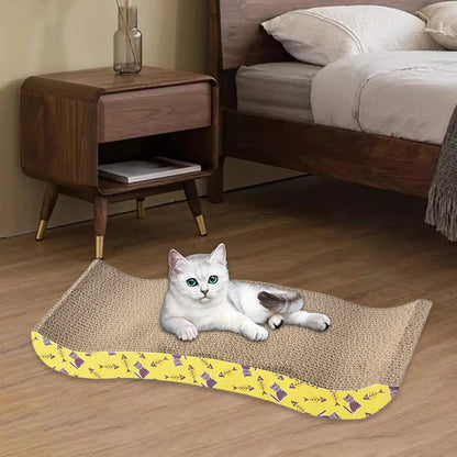 Cat Scratching Board Bed – Cardboard Scratch Pad & Nest for Cats