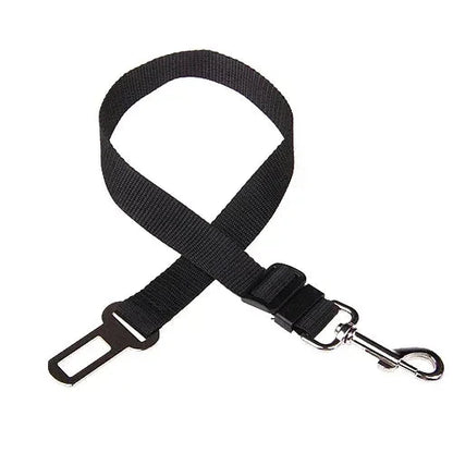 Pet Car Seat Belt Harness – Adjustable Safety Clip for Dogs & Cats