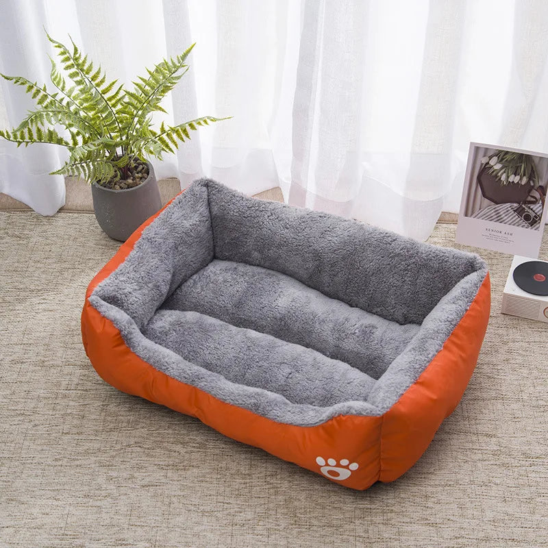 Color Square Winter Warm Pet Bed – Dog & Cat House
