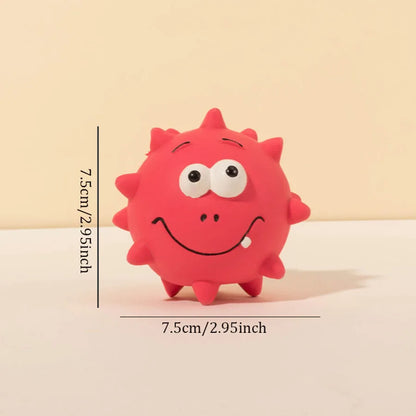 Squeaky Thorn Dog Chew Toy – Bite Resistant & Tooth Cleaning