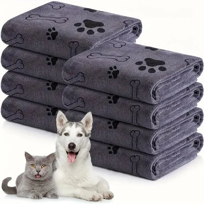 Quick-Drying Microfiber Dog Towel – Super Absorbent