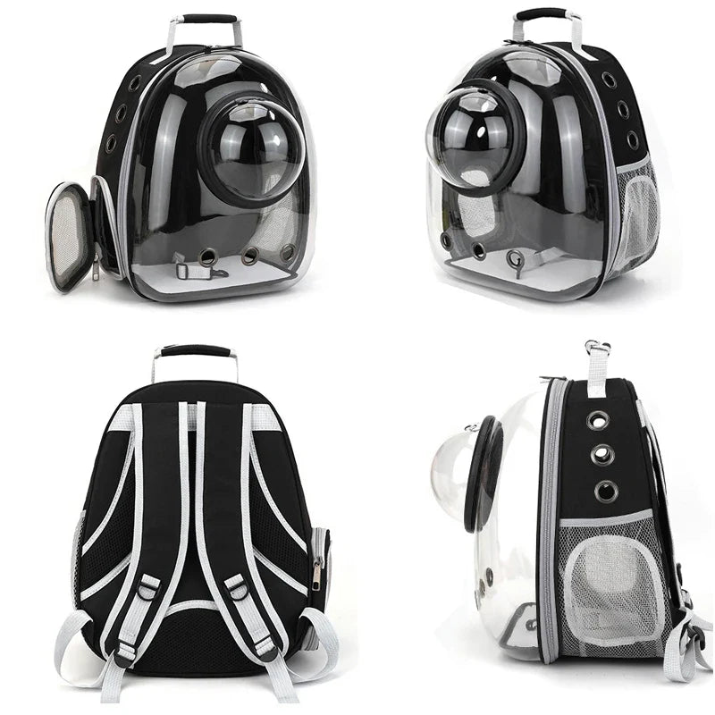 Space Capsule Pet Backpack – Ventilated Travel Carrier
