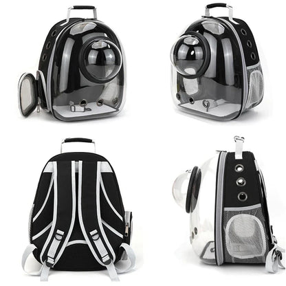 Space Capsule Pet Backpack – Ventilated Travel Carrier