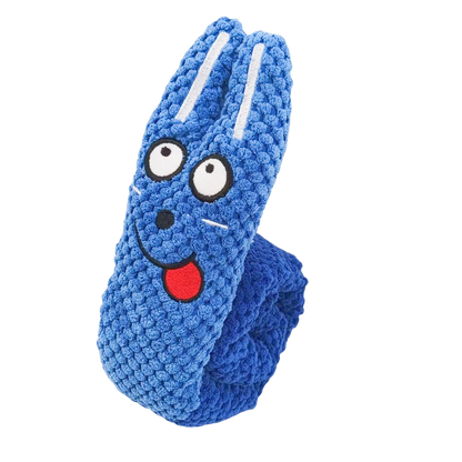 Dog Puzzle Feeder Plush Snail – Interactive Squeaky Chew Toy for Puppies & Dogs