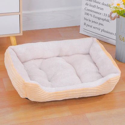 Color Square Winter Warm Pet Bed – Dog & Cat House