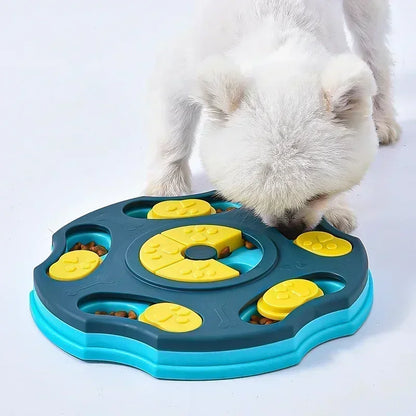 Dog Puzzle Slow Feeder Toy – Interactive Treat Dispenser for Mental Stimulation