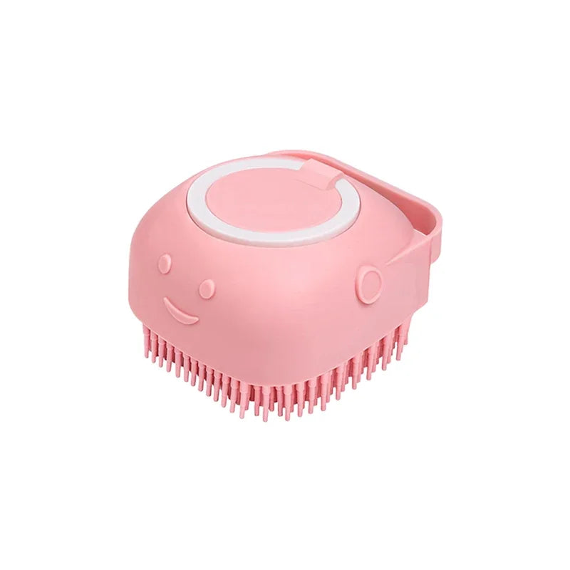 Pet Bathing Brush – Soft Silicone Massage Tool
