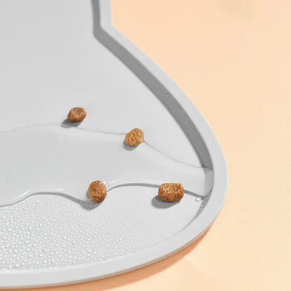Silicone Pet Feeding Mat – Waterproof & Non-Slip Dog Bowl Mat