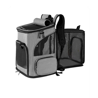 Expandable Pet Carrier Backpack – Travel Bag