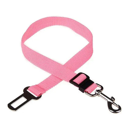 Pet Car Seat Belt Harness – Adjustable Safety Clip for Dogs & Cats