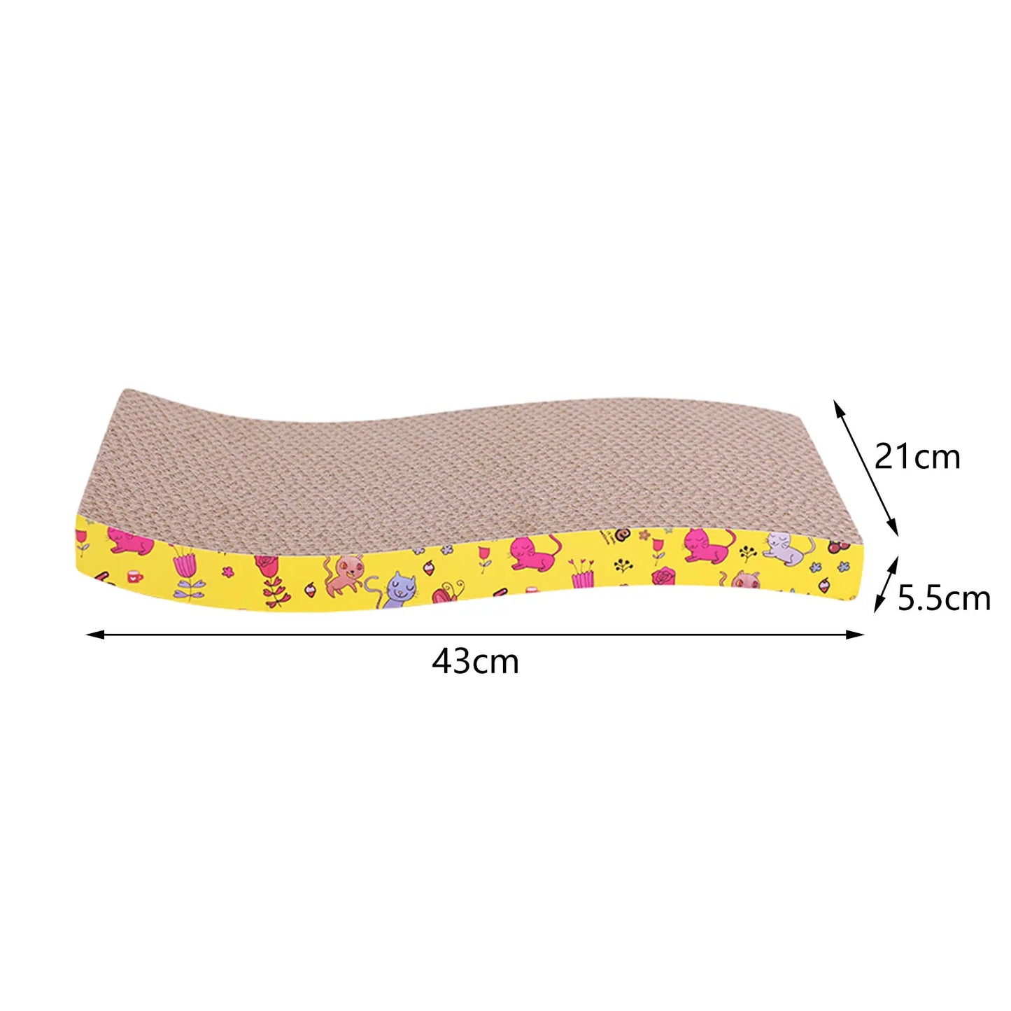 Cat Scratching Board Bed – Cardboard Scratch Pad & Nest for Cats