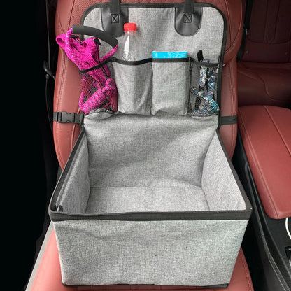 Dog Car Booster Seat – Front Seat Pet Carrier