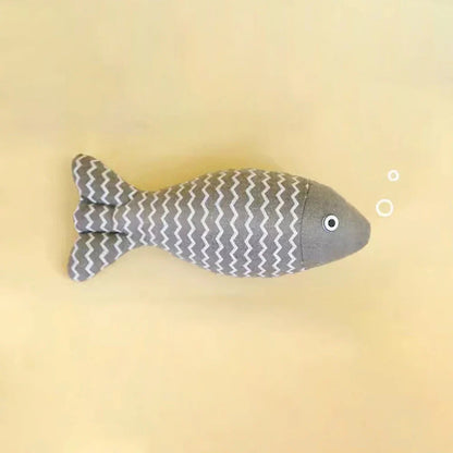 Catnip Fish Toy – Interactive Plush Simulation Fish for Cats & Kittens