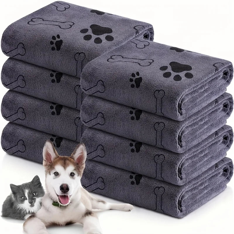 Quick-Drying Microfiber Dog Towel – Super Absorbent