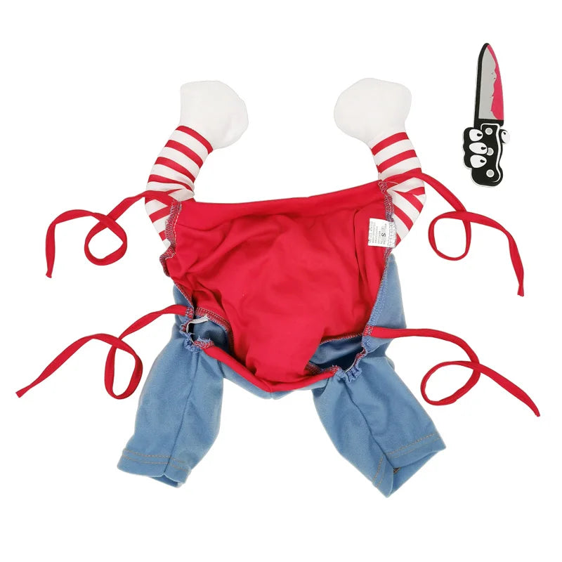 Halloween Dog Costume – Funny Adjustable Cosplay for Medium & Large Dogs