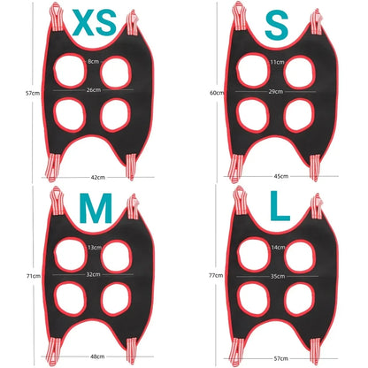 Pet Grooming Hammock for Dogs & Cats – Bath & Nail Cutting Restraint Bag