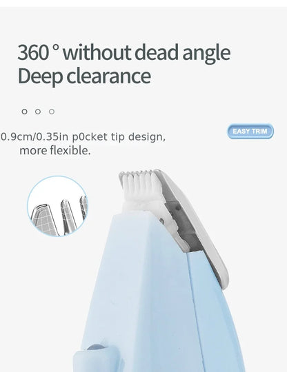 Electric Pet Paw Shaver – Quiet Grooming Trimmer for Cat & Dog Feet