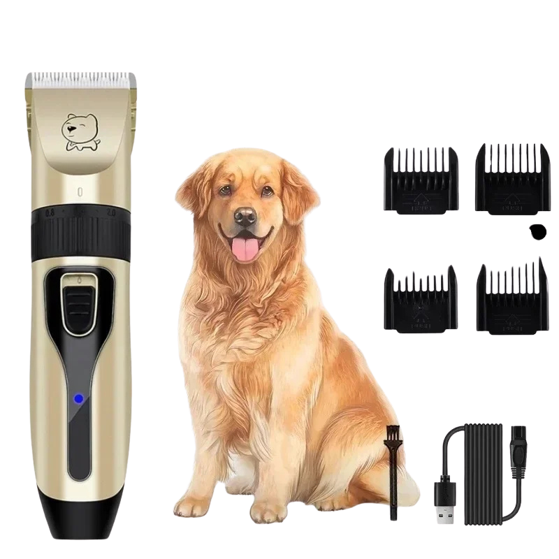 Professional Pet Hair Clipper – USB Grooming Trimmer for Dogs & Cats